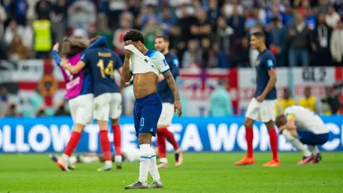 Raheem Sterling, en 2022, con Inglaterra | MEXSPORT