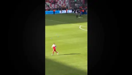 Toluca está listo: así saltaron los Diablos al calentamiento previo a la Final de Concachampions