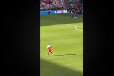 Toluca está listo: así saltaron los Diablos al calentamiento previo a la Final de Concachampions