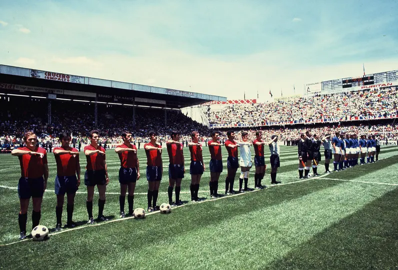 México contra Italia, en el Mundial 1970. l MEXSPORT