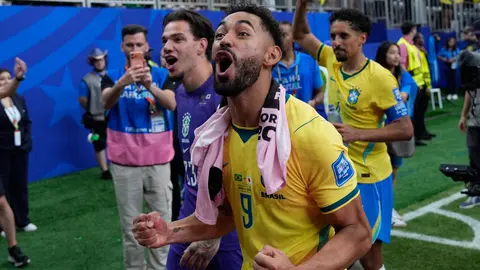 Matheus Cunha y el provocador gesto a Japón tras agónico triunfo de Brasil en el Mundial