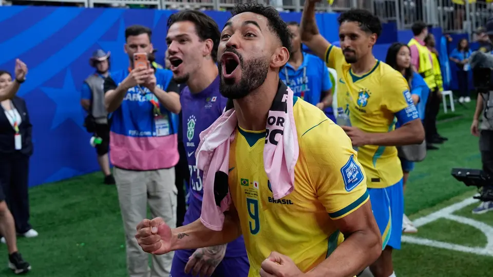 Matheus Cunha y el provocador gesto a Japón tras agónico triunfo de Brasil en el Mundial