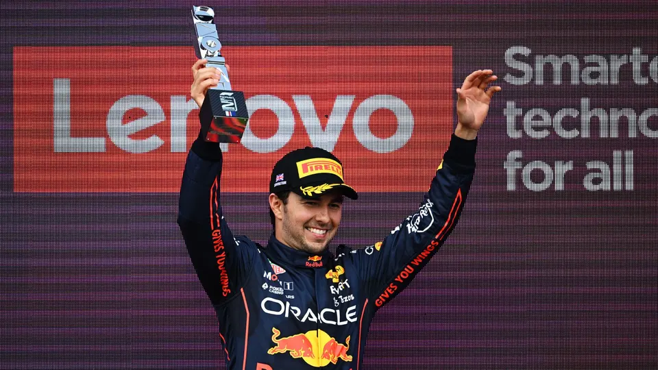 Checo Pérez en el Gran Premio de Gran Bretaña en 2022 | RED BULL