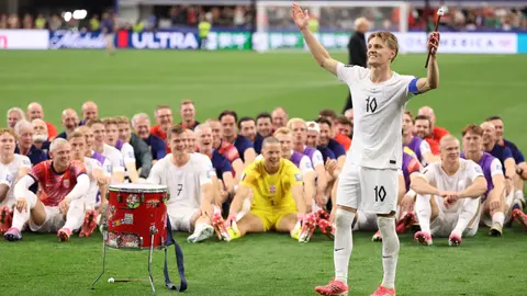 ¡Rugido vikingo! Noruega festeja de manera épica su pase a Octavos de Final de la Copa del Mundo