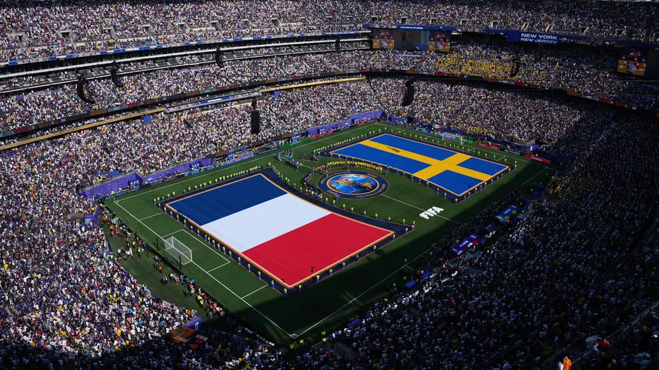 Llenoo en el Estadio de Nueva York para el choque entre los equipos europeos | AP