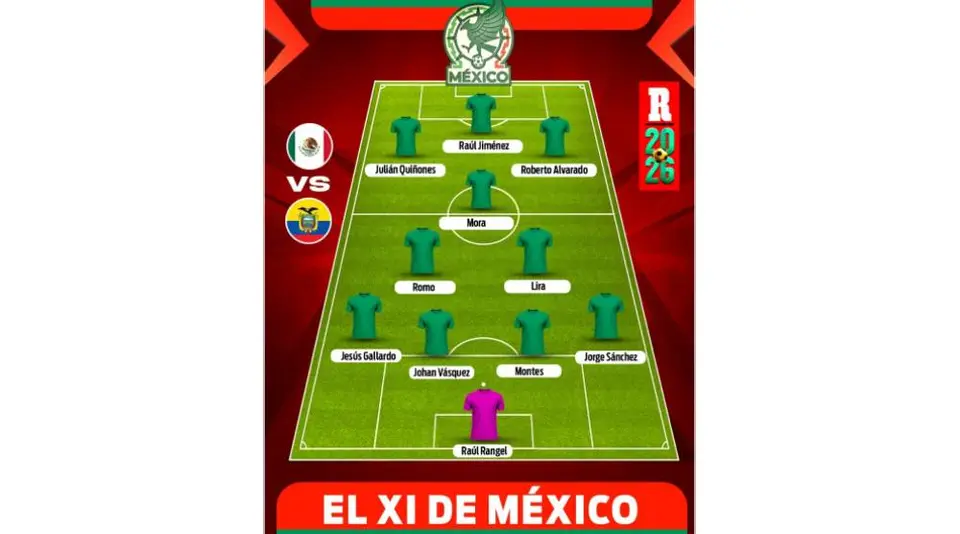 México sale con todo ante Ecuador | RÉCORD