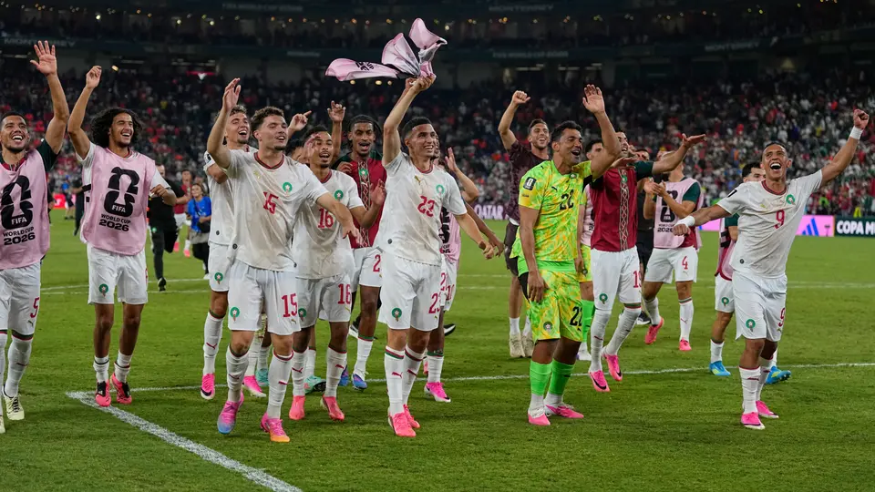 Marruecos festeja el pase a la ronda de Octavos de Final | AP