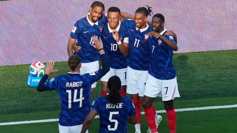 Francia ganó contundentemente ante Suecia | AP