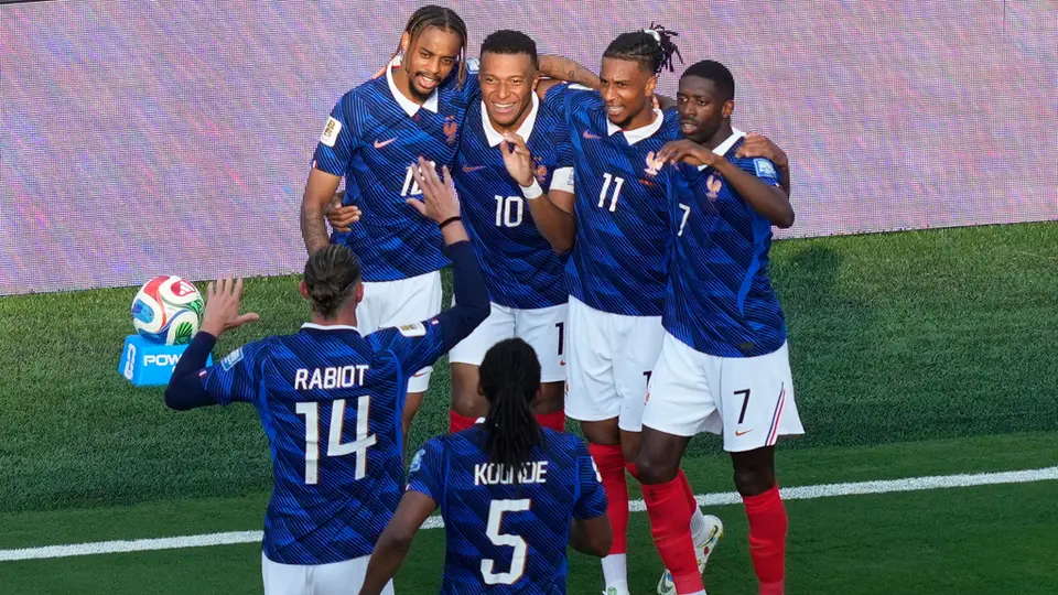 Francia ganó contundentemente ante Suecia | AP