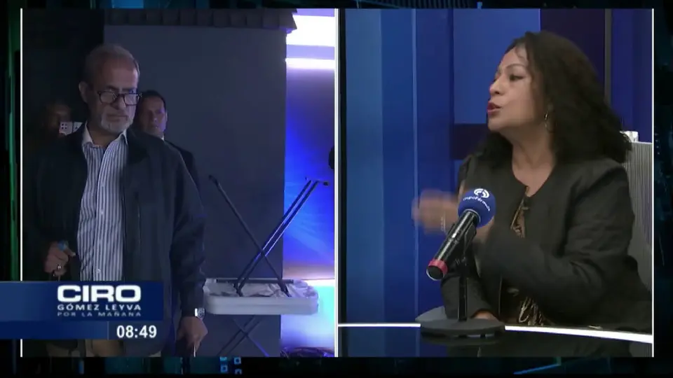 Mary Sáinz, esposa de Israel Vallarta, dijo que demandaría al Gómez Leyva por su seguir llamando secuestrador a su pareja / Especial