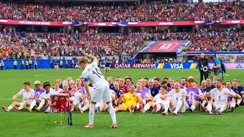 Seleccionados noruegos festejan pase a Octavos del Mundial 2026 | MEXSPORT