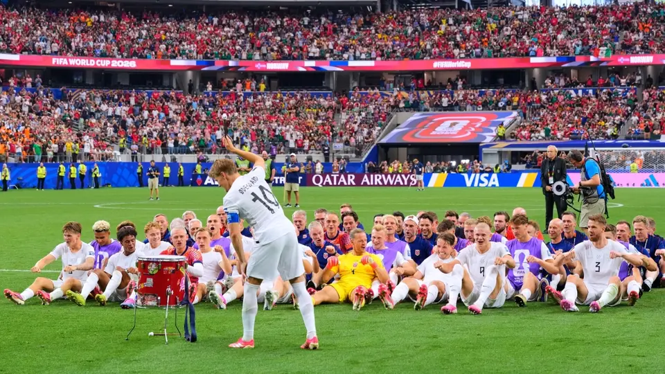 Seleccionados noruegos festejan pase a Octavos del Mundial 2026 | MEXSPORT