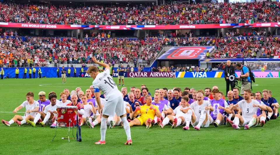 Seleccionados noruegos festejan pase a Octavos del Mundial 2026 | MEXSPORT
