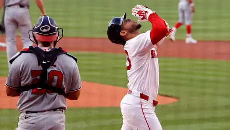 Willson Contreras rompe en llanto tras conectar un jonrón con Boston: "Pensaba en Venezuela"
