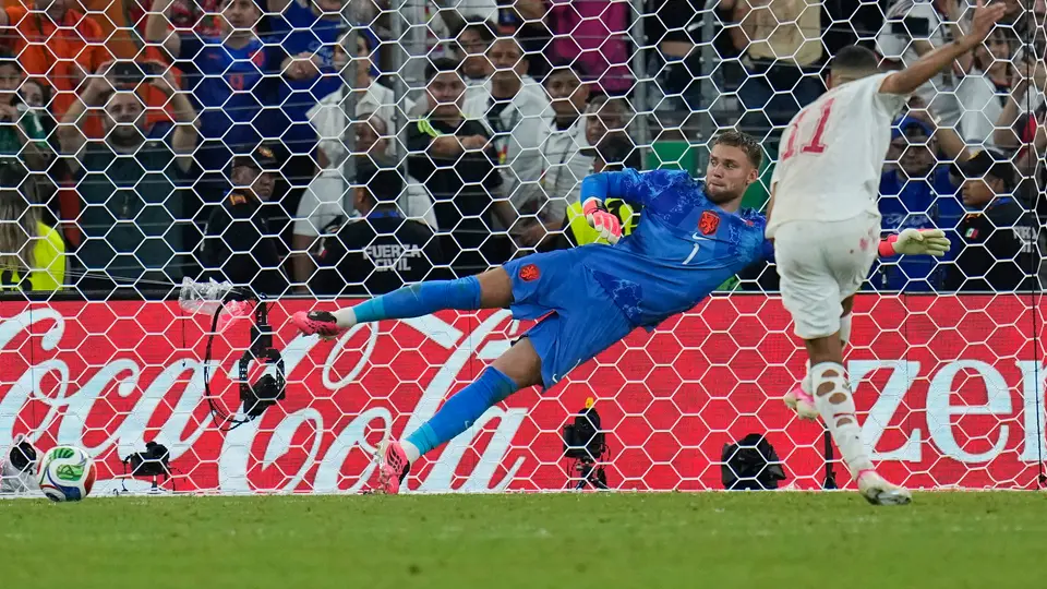 Ismael Saibari, en el gol del triunfo | AP