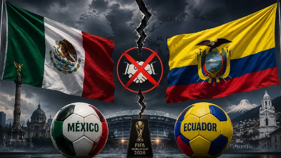 ¿Por qué México y Ecuador terminaron relaciones diplomáticas previo al Mundial 2026?