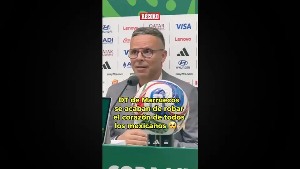 “El próximo Mundial el pueblo marroquí le devolverá a los fans mexicanos el cariño”: DT de Marruecos