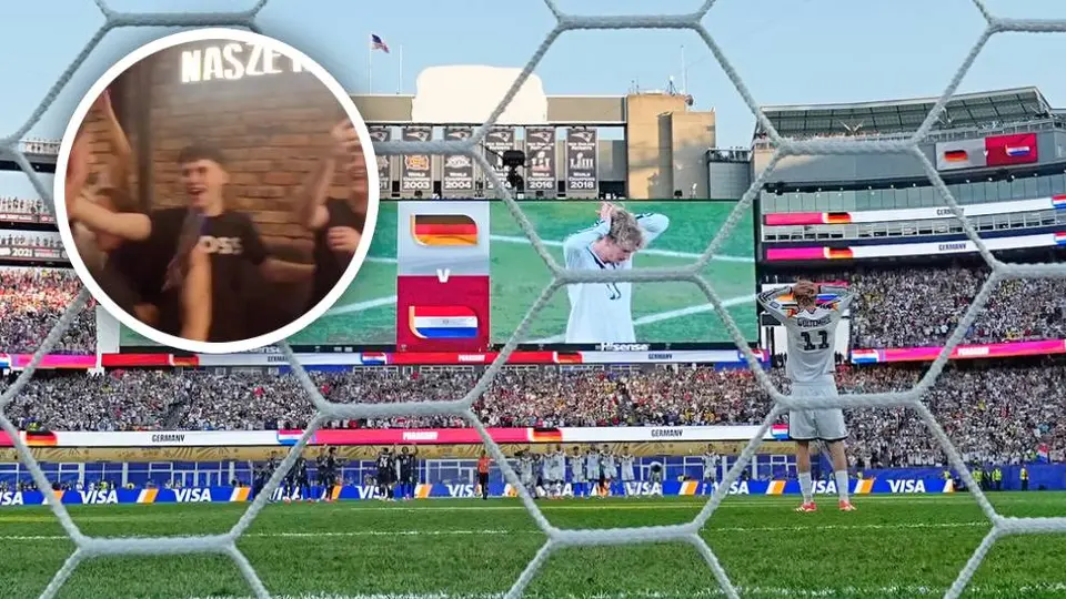 Aficionados polacos festejan caída de Alemania en el Mundial tras derrota ante Paraguay