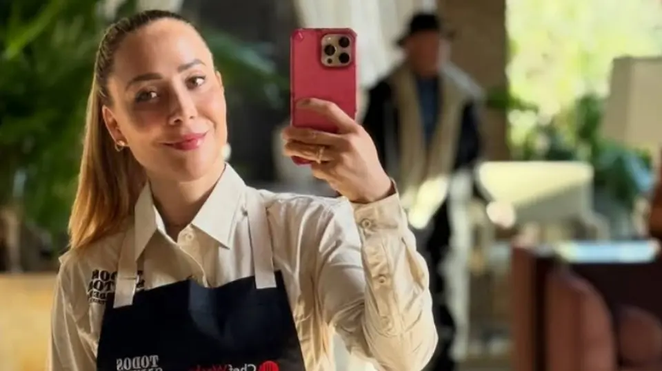 Colibrí Jiménez, chef y terapeuta, fue presentada por Gabriel Soto como su pareja. / @colibrijimenez