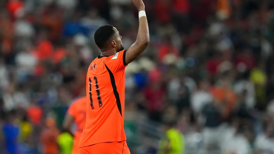 Cody Gakpo, jugador de Países Bajos | AP