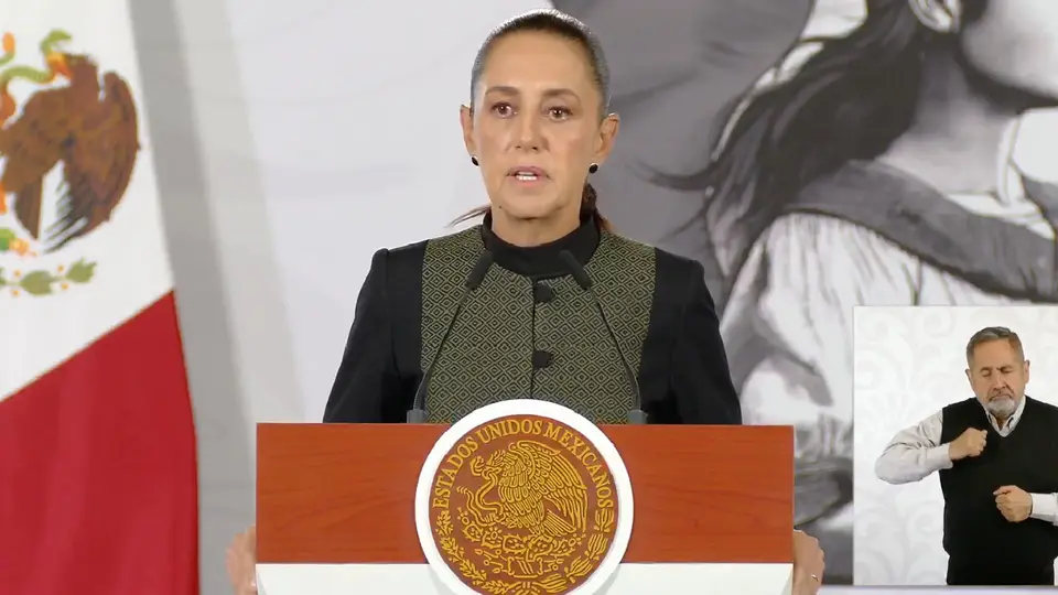 La presidenta Claudia Sheinbaum llamó a los aficionados a que respeten al equipo contrario / Especial