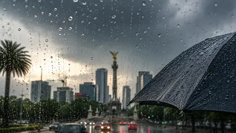 CDMX activa Alerta Naranja por lluvias fuertes y granizo; estas son las 8 alcaldías afectadas