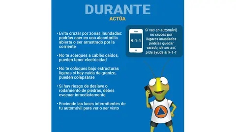 Protección Civil llamó a la población a extremar precauciones por las precipitaciones previstas durante este martes en la capital./ X: @SGIRPC_CDMX