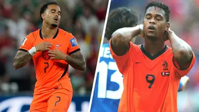 ¡Es de familia! Patrick y Justin Kluivert fallaron un penal que eliminó a Países Bajos el mismo día con 26 años de diferencia