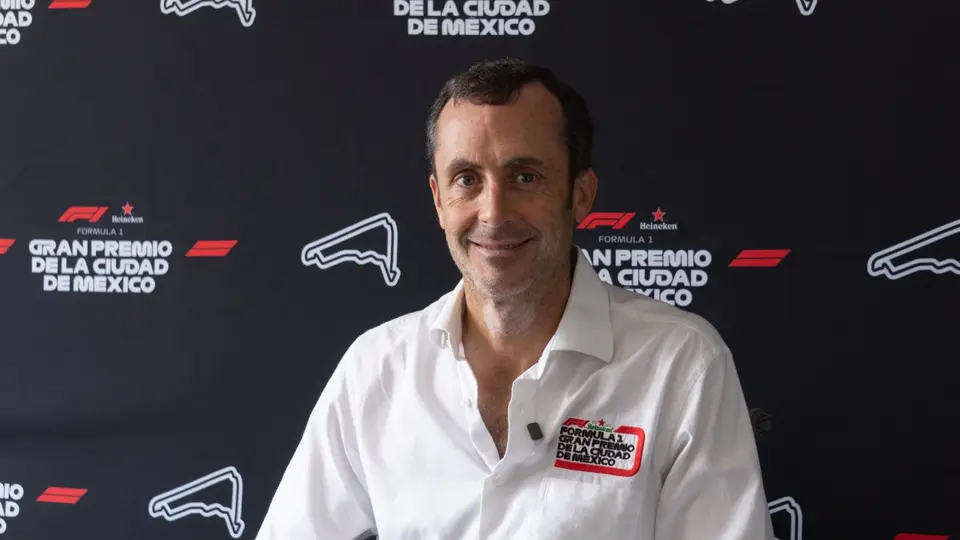 Michel Jourdain Jr., embajador del Gran Premio de la Ciudad de México 2026 | LEOPOLDO IZQUIERDO