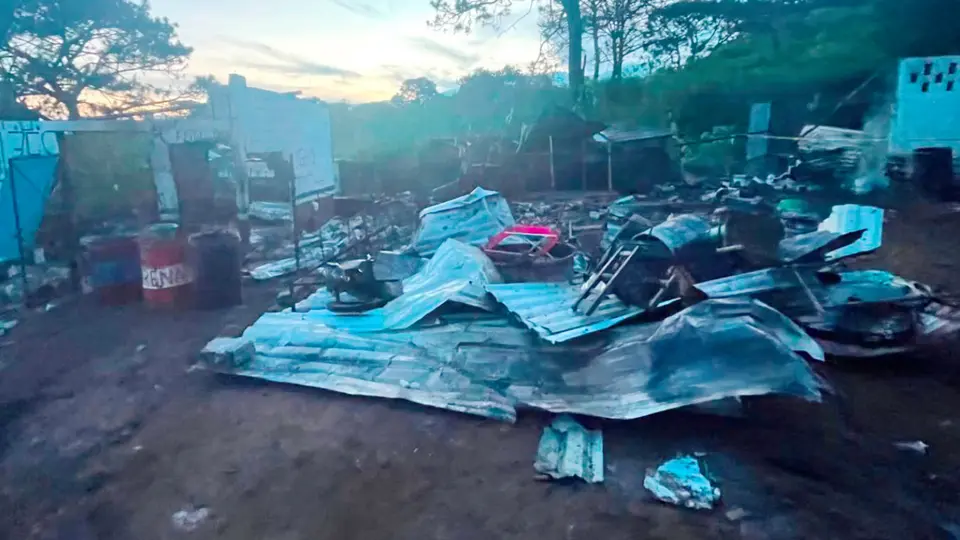 Se registró una fuerte explosión registrada en un presunto polvorín del poblado de Ocotepec / Especial