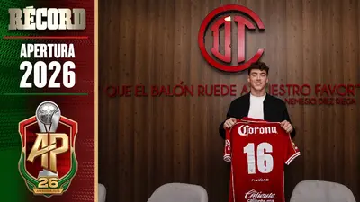 Toluca presenta a Federico Viñas como nuevo refuerzo para el Apertura 2026