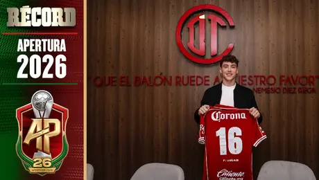 Toluca presenta a Federico Viñas como nuevo refuerzo para el Apertura 2026