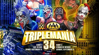 Triplemanía 34 cambia de sede en Las Vegas y llegará al MGM Grand Garden Arena