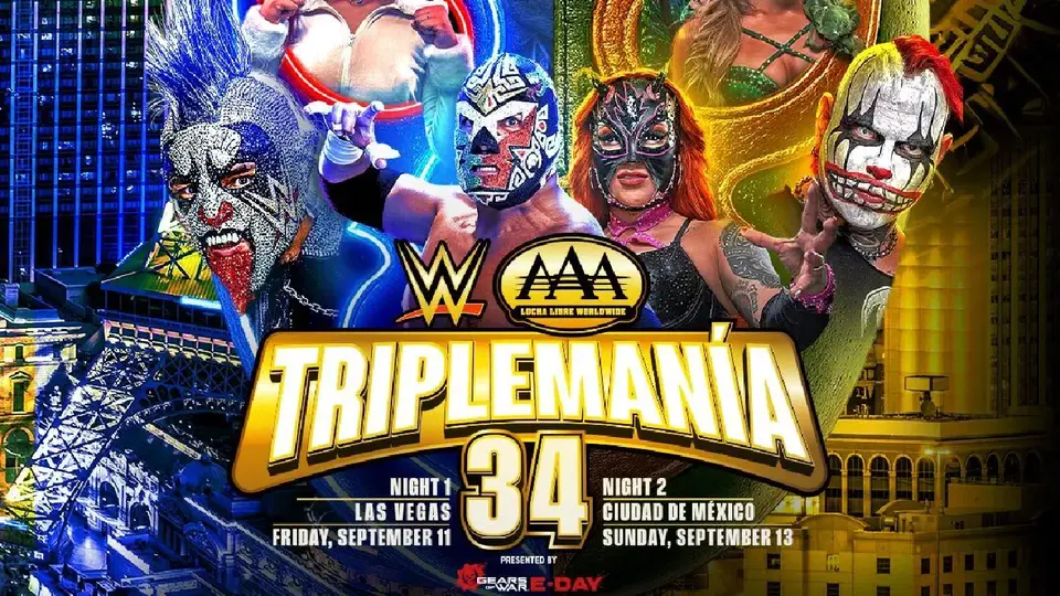 Triplemanía 34 cambia de sede en Las Vegas y llegará al MGM Grand Garden Arena
