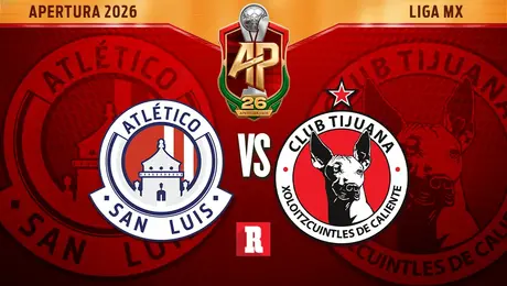 Atlético San Luis vs Tijuana EN VIVO Liga MX Apertura 2026 Jornada 3 | Se juega el segundo tiempo