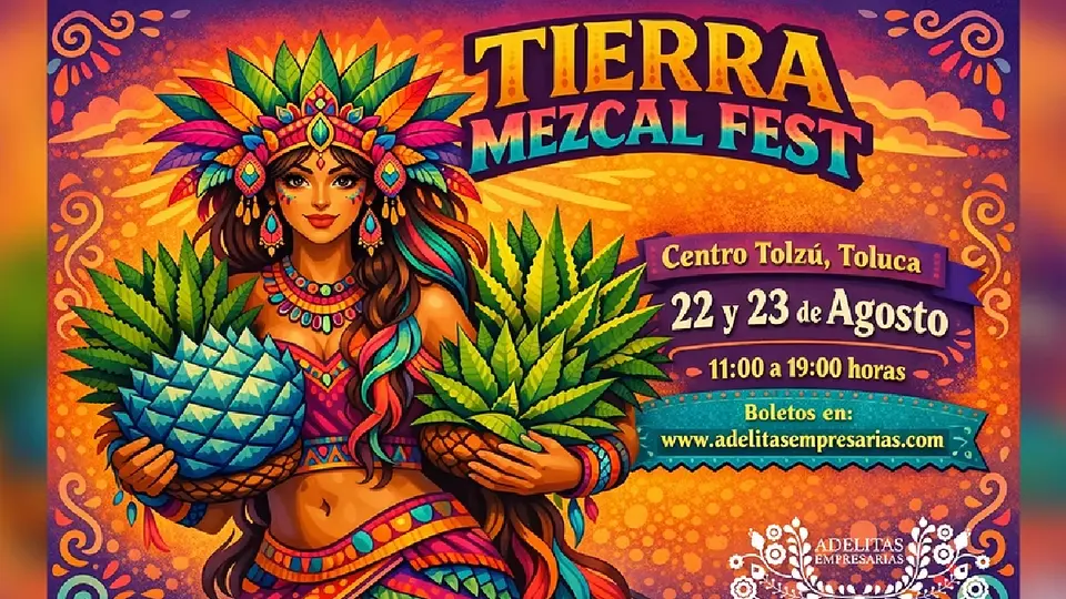 Tierra del Mezcal 2026 en Toluca, conoce sus actividades. /Especial: adelitas.empresarias