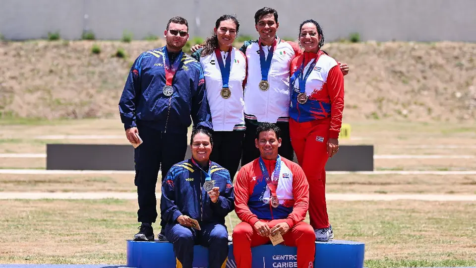 Medallistas tiro con arco curvo Juegos Centroamericanos 2026 | MEXSPORT