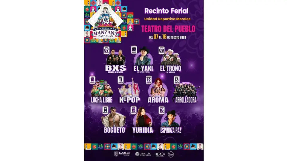 FB: La Gran Feria de la Manzana Zacatlán