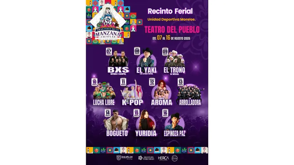 FB: La Gran Feria de la Manzana Zacatlán