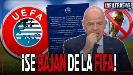¡EXPLOTÓ TODO! UEFA rechaza a FIFA... ¿México está a favor o en contra?