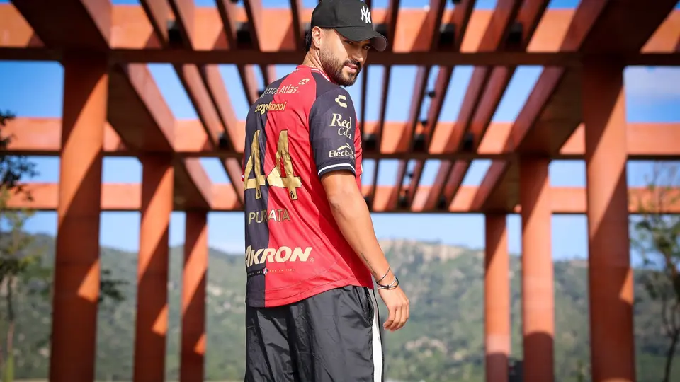 Atlas presentó a Juan Purata como su nuevo refuerzo | X @AtlasFC