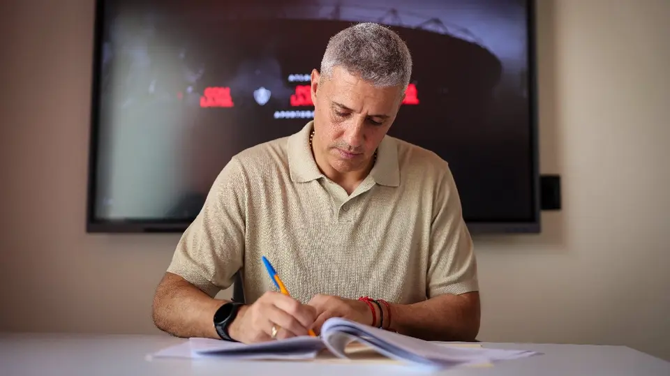 Hernán Crespo, entrenador de Atlas | x:@AtlasFC