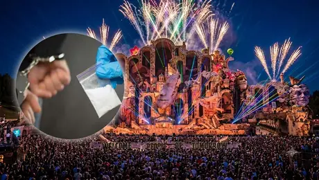 ¡Festival en caos! Miles de detenidos por posesión y venta de drogas en Tomorrowland