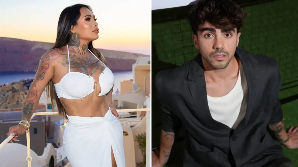 Karina Torres y Fede Vigevani compartieron un baño en el jacuzzi de la suite. / Especial