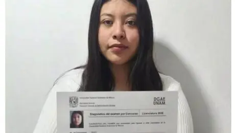 Brisa García logró 120 aciertos para Medicina en la UNAM; acepta repetir el examen si la Universidad lo decide