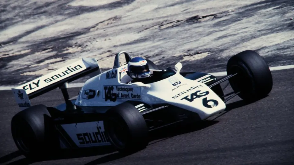 Keke Rosberg en el Gran Premio de Suiza celebrado en Dijon, Francia, en 1982 | AFP