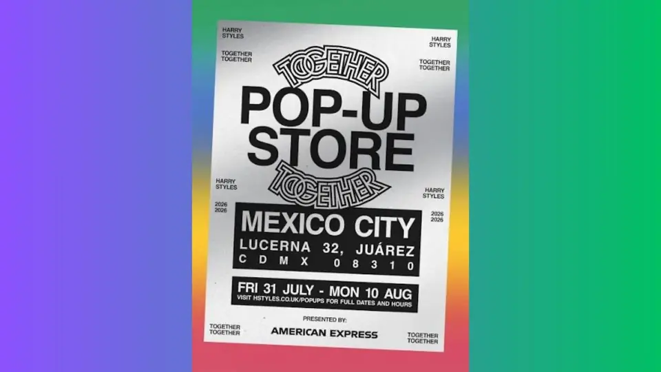 Del 31 de julio al 10 de agosto de 2026, los seguidores del artista británico podrán adquirir mercancía exclusiva en el corazón de la capital / Especial
