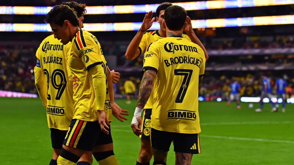 Brian Rodríguez marca el 2 a 0 para el América ante Puebla | MEXSPORT