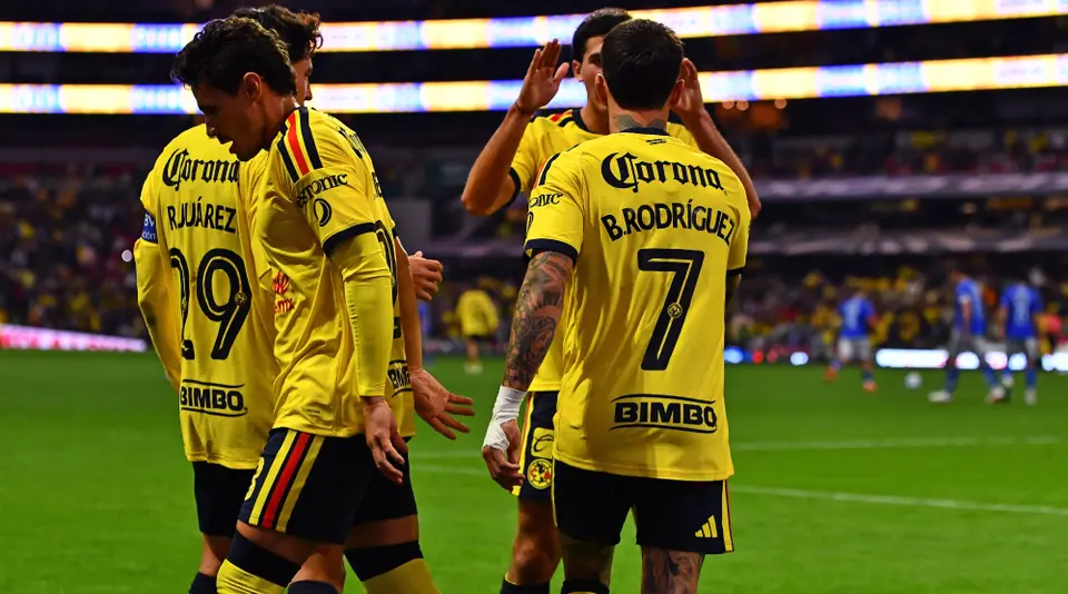 Brian Rodríguez marca el 2 a 0 para el América ante Puebla | MEXSPORT