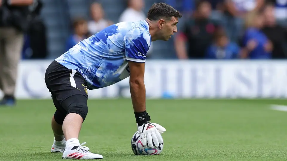 Emiliano Martínez previo a su debut con Chelsea | AP